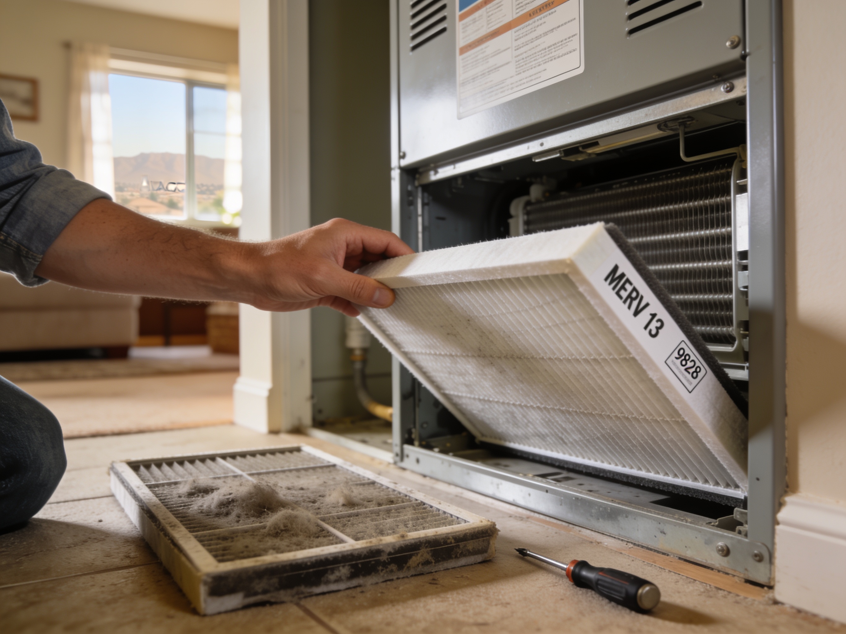 How to Replace Your HVAC Filter for Sacramento Air Quality Days